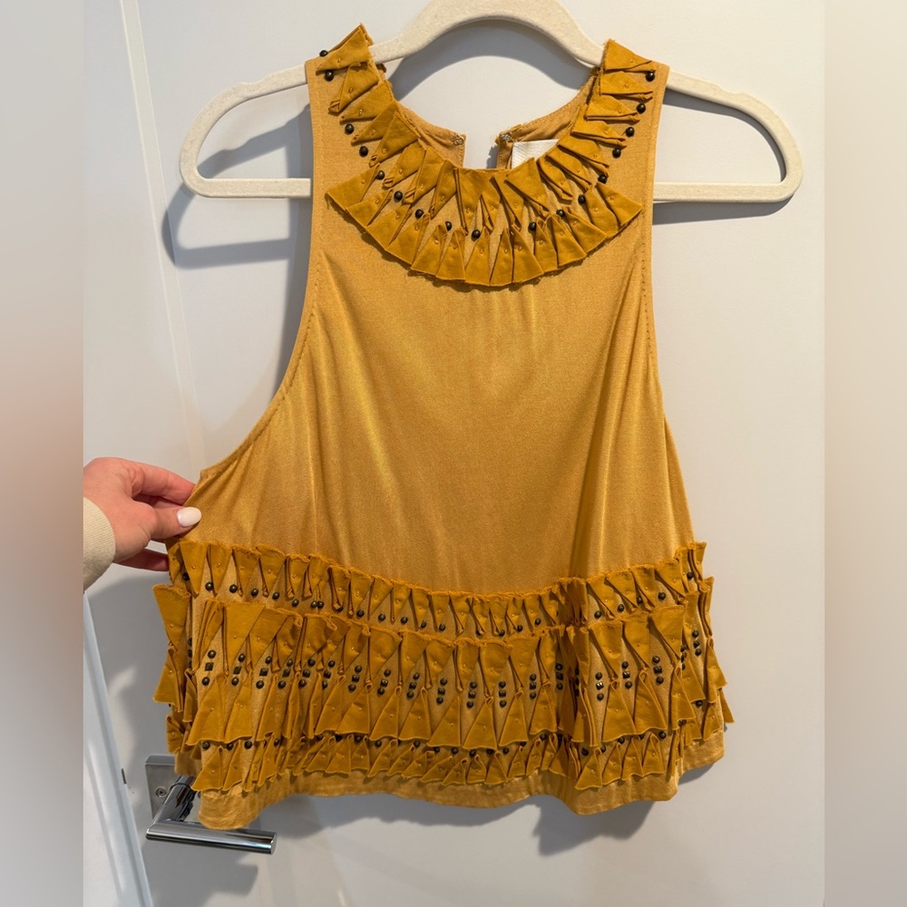 3.1 Phillip Lim beaded detail tank. Size xs